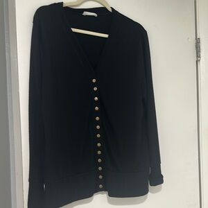 Zenana Outfitters Black Knit Top